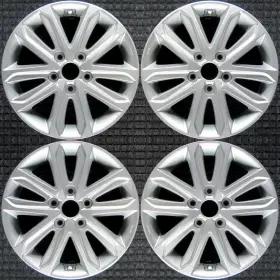 Hyundai 529103x700 Elantra All Silver Tpms Compatible 16 Inch Oem Wheel Set 2014 To 2016