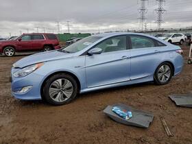 Hyundai 529104r220 Used Wheel Fits 2013 Sonata 17x6-1/2 Alloy 5 Spoke Hybrid Without Tpms Grad