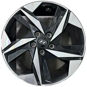 52910aa300 Hyundai Elantra 17 Inch Black Oem Wheel Rim Stock Factory 2021-2023 71003