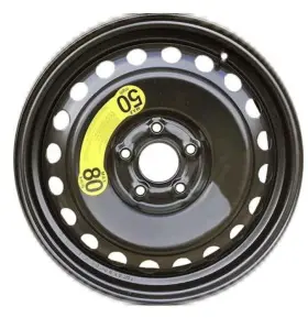 52910c1910 Hyundai 16x4 Inch Oem Compact Mini Spare Steel Wheel Rim For 2016-2020 Tucson