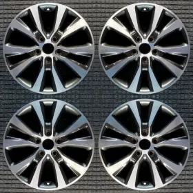 52910g3300 Hyundai Elantra Machined 17 Inch Oem Wheel Set 2018 To 2020