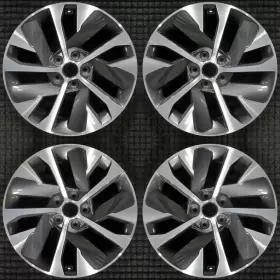 52910s8100 Hyundai Palisade Machined 18 Inch Oem Wheel Set 2020 To 2022