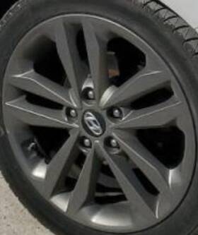 Hyundai 560-70883 2016 Elantra Oe Wheel 17x7 Htbk Gt