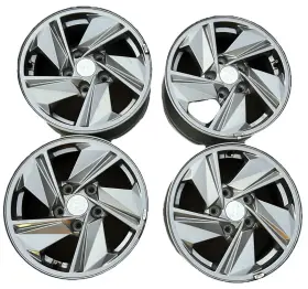 560-71065 Hyundai 71065 Set Of 4 Wheels Rims Elantra 15 Inch 2024 2025 Oem Factory Stock Oe