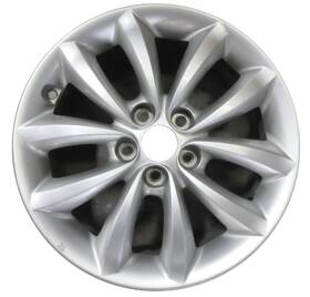 Hyundai 70720 17x7 Inch Oem All Painted Silver Aluminum Alloy Wheel For 2022-2024 Tucson