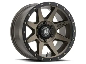 00840103413365 Icon Rebound 17x8.5 6x135 6mm Offset 5in Bs 87.1mm Bore Bronze Wheel