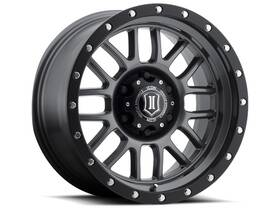 Icon 1217857347gm Ico Alpha Wheels 17x8.5 5x5 0mm Gunmetal