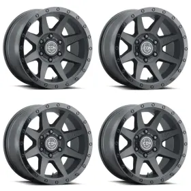 1818909060db Icon 4x Rebound Wheel 18x9 6x5.5 Et 25 Cb 95.1 Bs 6 Double Black