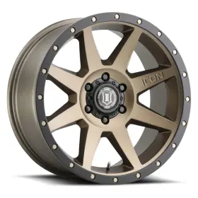 1820908350br Icon Rebound 20x9 Bronze Wheel Fits Nissan Titan 2007-2011 With 6x5.5 Bolt