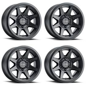 Icon 1917859057sb 4x Rebound Slx Wheel 17x8.5 6x5.5 Et 25 Cb 106.1 Bs 5.75 Satin Black