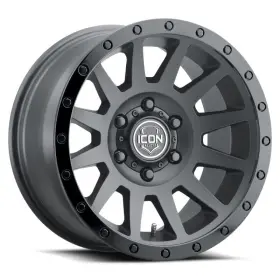 2017858347db Icon Compression 17x8.5 6x5.5 0mm Offset 4.75in Bs 106.1mm Bore Double Black