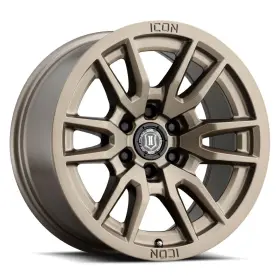 2417858347br Icon Vector 6 Wheel 17x8.5 6x5.5 Et Cb 106.1 Bs 4.75 Bronze
