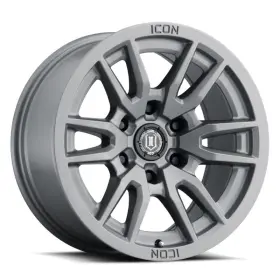 2417858347tt Icon Vector 6 17x8.5 Inch Alloy Wheel For Nissan Titan Fits 2007-2011 Models