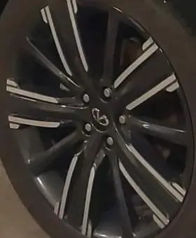 560-73721b Infiniti 2021 Qx50 Oe Wheel 20x8-1/2 10 Spoke Black