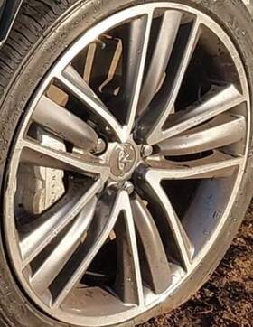 Infiniti 560-73786 2016 Q50 Oe Wheel 19x8-1/2 15 Spoke Alternating V