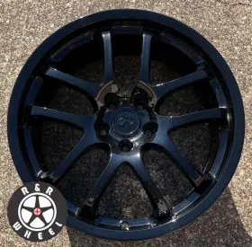 73684 Infiniti G35 2005 2006 2007 Factory Oem Wheel 19 Inch Rear Rim Black #r