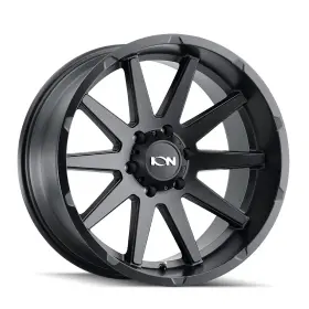 143-8985mb18 Ion 18x9 143 Matte Black Wheels 5x5.5 18mm Set Of 4