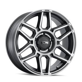 Ion 146-2936tm 20x9 Type 146 Matte Black With Machined Dark Tint Wheel 6x135 0mm