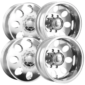 167-6670fp-167-6670rp Ion Set Of 4 167 Dually 16 Inch 8x170 Polished Wheels