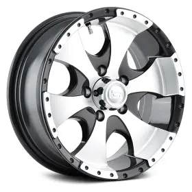 136-4665bx Ion Alloy 136 Wheels 14x6 5x114.3 83.82 Black Rims Set Of 4