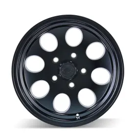 171-7981mb Ion Alloy 171 Series Wheel 17x9 In Matte Black 8x6.5 Bolt Pattern 0mm