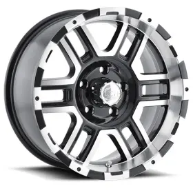 179-6886b Ion Alloy Wheels Rim 179 16x8 6x114.3 Et10 83.82cb Black With Machined Face