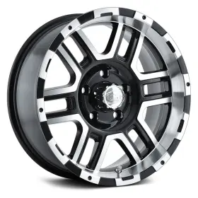 179-8970b Ion Alloy 179 Wheels 18x9 12 8x170 130.8 Black Rims Set Of 4