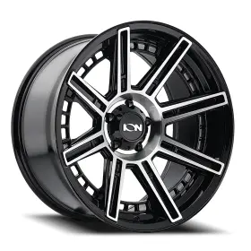 149-2136b Ion Wheels Rim 149 20x10 6x135 Et-24 87.1cb Black With Machined