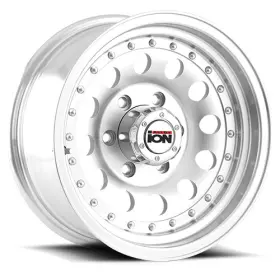 83.06cb Ion Wheels 71-5873 Rim 71 15x8 5x127 Et-19 Silver With Machined