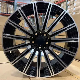 819-bmf1880.36 Ipw 18 Inch X8. Black C43 Amg Rims Wheels Mercedes Benz S550 Cla35 E350 Cla250 C300