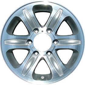 Isuzu 196743078076 Refurbished 16x7 Machined Sparkle Gold Wheel Fits 2000-2001 Rodeo