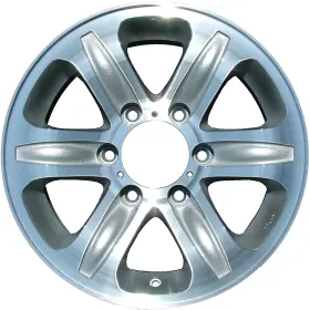 Isuzu 196743078076 Refurbished 16x7 Machined Sparkle Gold Wheel Fits 2000-2001 Rodeo