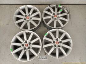 Jaguar 4w83-1007-ca Xk8 Set Of 4 Staggered Alloy Wheel Rim 19x8 And 19x9 10 Spoke Fits 05-06