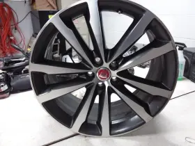 560-59975 Jaguar Wheel 20x8-1/2 Alloy 5 Double With Notched Spoke Fits 17-19 F-pace 921556