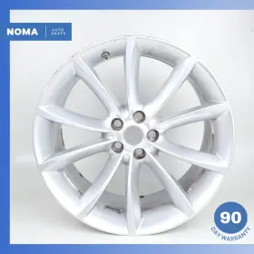 Ex531007da Jaguar 14-24 X152 F-type Propeller 9.5 X R19 19 Inch Rear Wheel Rim Silver Oem