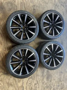 Ex5m-1007-ua Jaguar F-type Xj Xk8 19 Inch 9.5 Alloy Wheel Rim Wheels And Tires 4