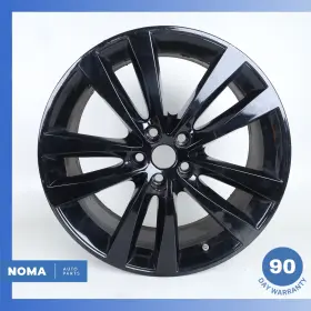 Gx7m1007ga Jaguar 17-21 X760 Xe Venom 8.5 X R19 19 Inch Rear Wheel Rim Black Oem