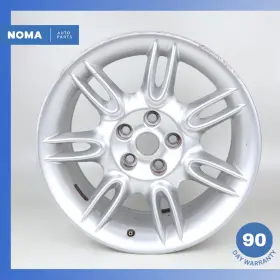 Mje6118ba Jaguar 97-06 X100 Xk8 Xkr Impeller 9 X 18 Rear Wheel Rim Silver Oem