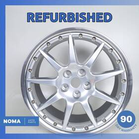 Jaguar Mxd6156ja 97-06 X100 Xkr Bbs Montreal 9 X 20 Front Wheel Rim Silver Oem