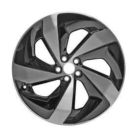 T4a37968 Jaguar Reconditioned Machined And Painted Gloss Black Aluminum Wheel 19 X 8.5