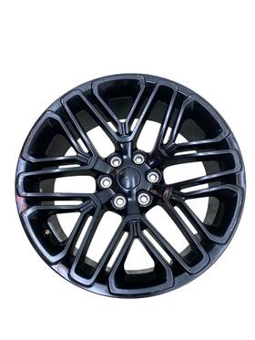 Jeep 04755583aa 2022-2023 Wagoneer Ws Oem C 22x9 6 Spoke Wheel Rim Black Curb Rash