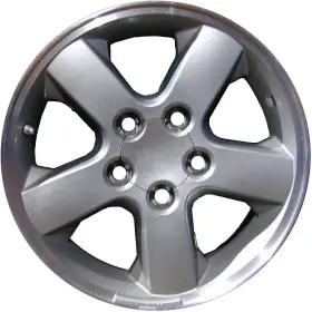 09042 Jeep 196743081847 Reconditioned Oem Aluminum Wheel 17x7.5 Fits 2002-2004 Grand Cherokee