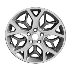 560-09181 Jeep 196743083360 Reconditioned 20x8 Polished Medium Charcoal Metallic Wheel Fits