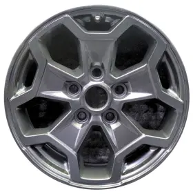 4755562aa Jeep Wheel Rim Gladiator Wrangler 17 2020-2023 Factory Satin Black Oe 9237