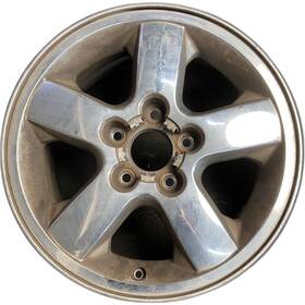 Jeep 52080260aa Chrome Grand Cherokee Oem Wheel 17x7.5 2003-2004 Factory Rim Alloy 9042b