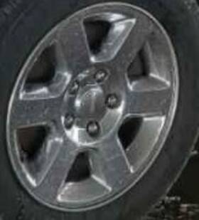 Jeep 560-09066b 2007-2008 Commander Oe Wheel 17x7-1/2 6 Spoke Platinum-clad Darker Tint Of