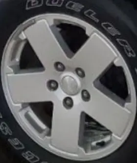 560-09076c Jeep 2012 Wrangler Oe Wheel 18x7-1/2 5 Spoke