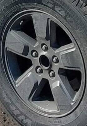 Jeep 560-09084b 2011 Liberty Oe Wheel 16x7 Dark Gray