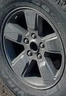 560-09084b Jeep 2011 Liberty Oe Wheel 16x7 Dark Gray