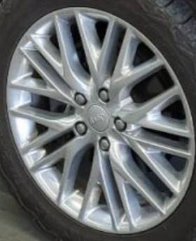 Jeep 560-09171 2018 Grand Cherokee Oe Wheel 20x8 10 Spoke Y Polished Opt Wsr